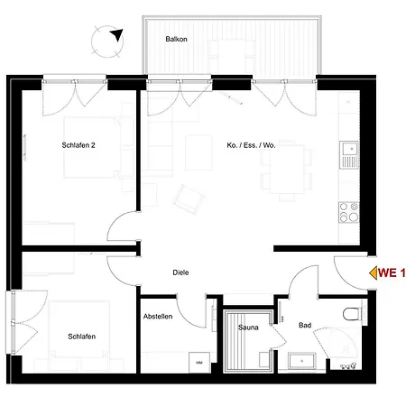 Apartmán Ankerherz - Herz Von 11 Kellenhusen